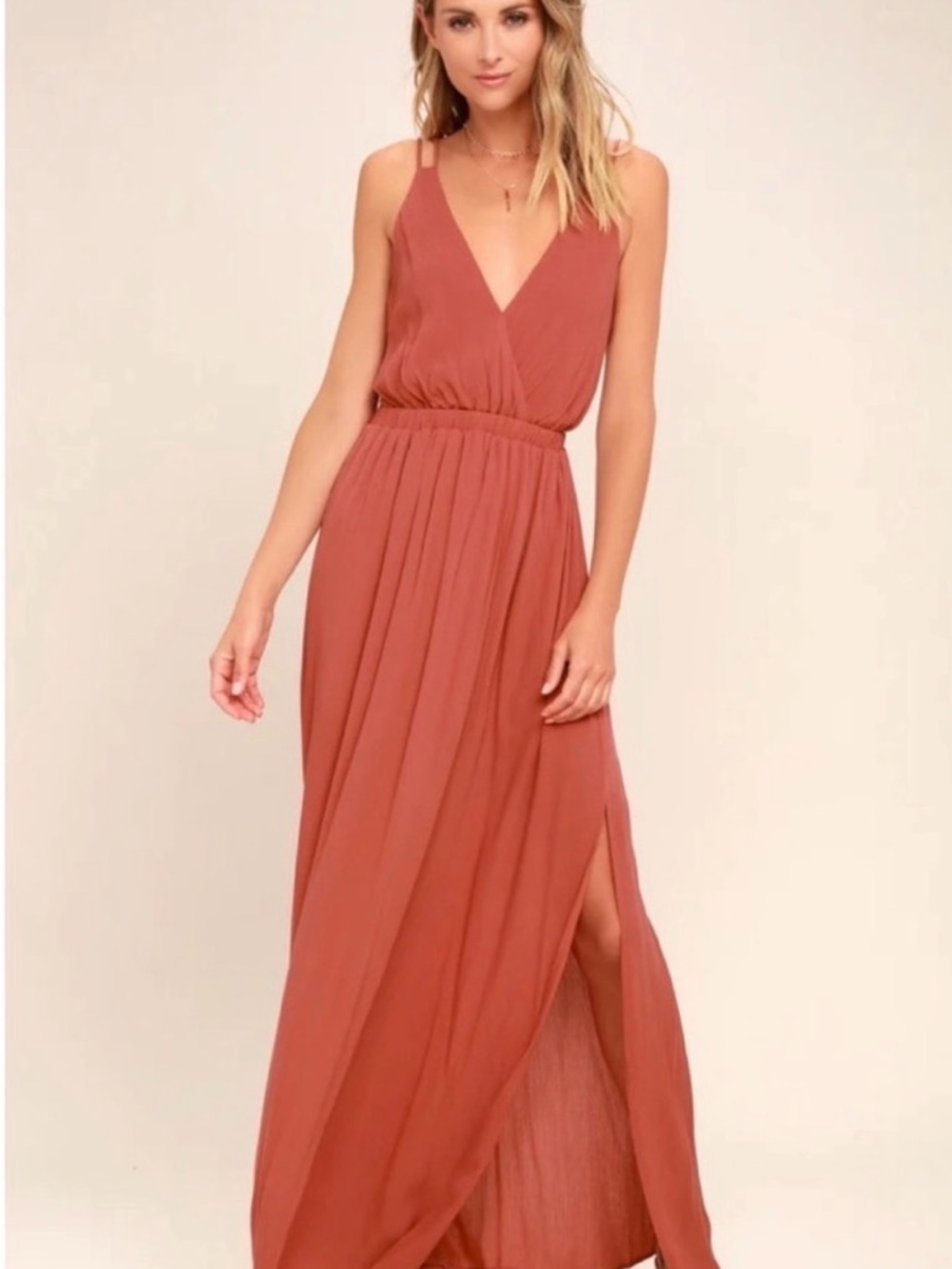 Lulu’s lost in paradise maxi dress NWT size medium